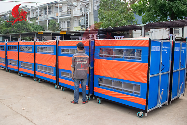 xe đẩy chống tĩnh điện Sukavina
