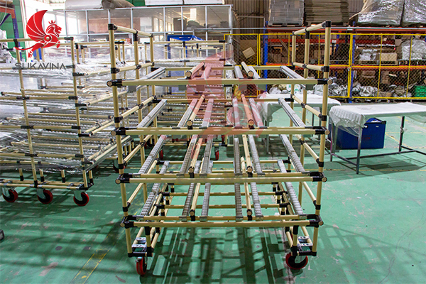 Xe đẩy h&agrave;ng lắp r&aacute;p B&igrave;nh Dương