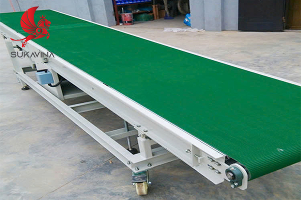 Băng tải PVC nh&aacute;m gai 