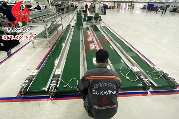 c&aacute;ch bảo dưỡng hệ thống băng tải Sukavina