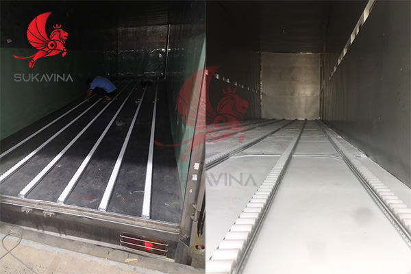 Con lăn đăng kiểm thùng xe tải Con lăn đăng kiểm thùng xe tải