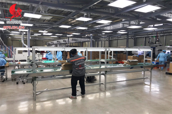 ứng dụng băng tải ph&ograve;ng sạch