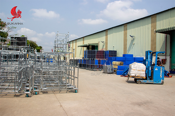 Xe trolley công nghiệp Sukavina Xe trolley công nghiệp Sukavina