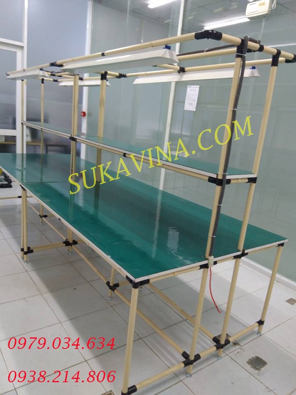 Bàn làm việc lắp ghép