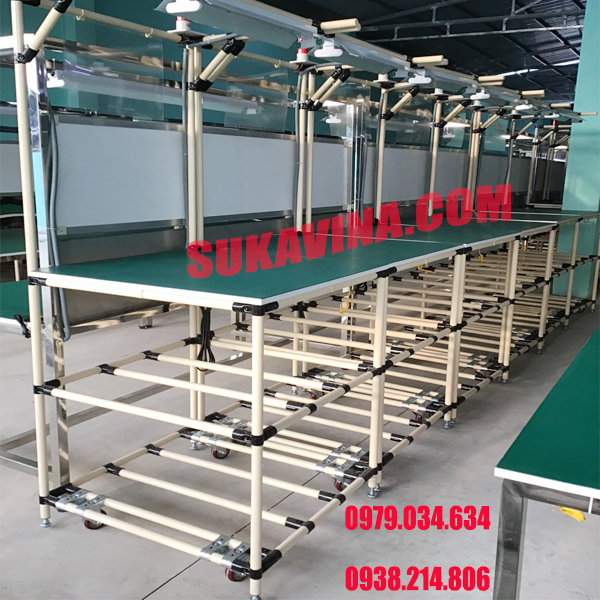 Địa điểm sản xuất bàn thao tác Bình Dương chất lượng