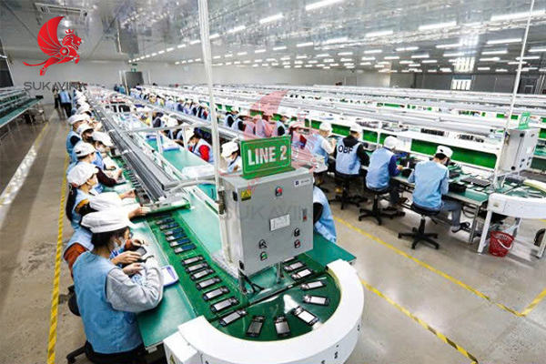 KHÁM PHÁ BĂNG TẢI LẮP RÁP LINH KIỆN ĐIỆN TỬ TRONG NHÀ MÁY SẢN XUẤT CÔNG NGHỆ CAO