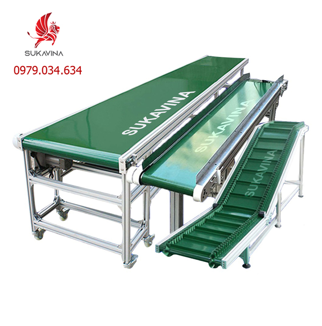 Băng Tải PVC Xanh