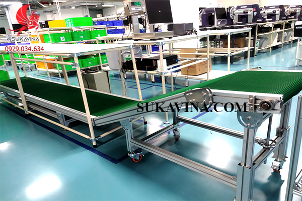 Băng Tải PVC Xanh – Giải Pháp Hữu Hiệu Cho Vận Chuyển Hàng Hóa