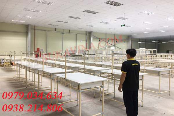 Công ty sản xuất và lắp đặt bàn thao tác tại Đồng Nai 