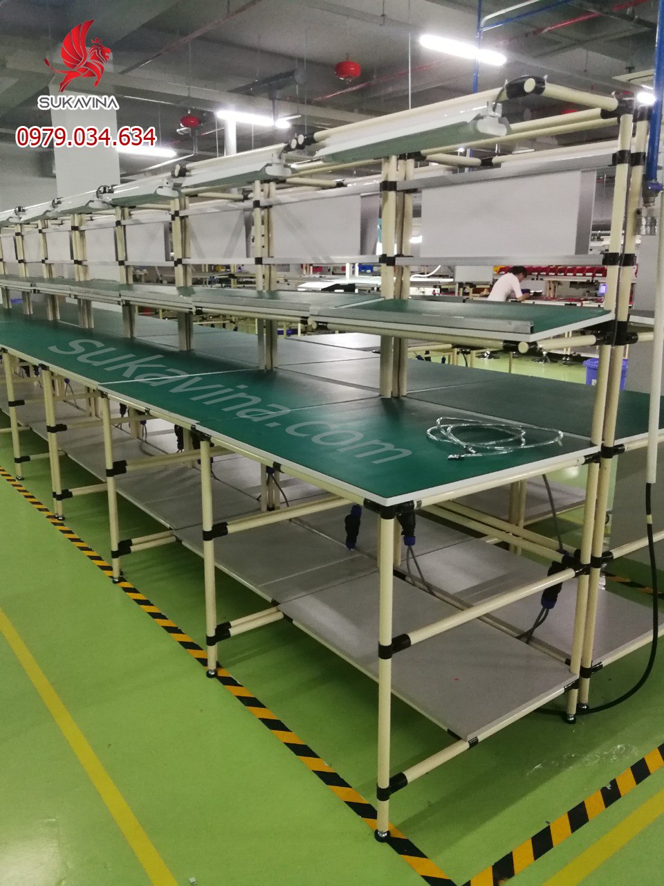 SUKAVINA - Chuyên cung cấp lắp đặt bàn thao tác lắp ráp giá rẻ uy tín