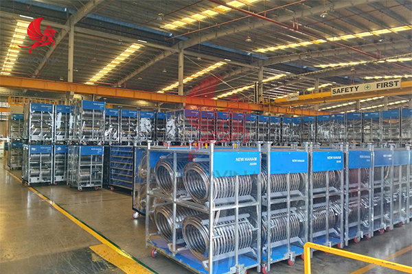 Sukavina - Cung cấp xe đẩy hàng trolley công nghiệp cho Vendor Samsung