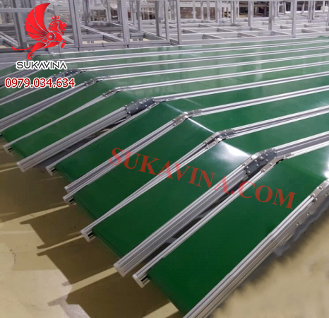 Băng Tải Gấp Khúc