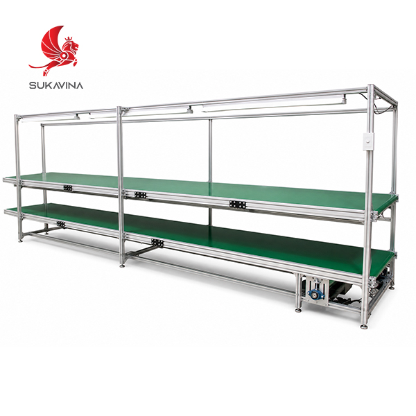 BĂNG TẢI NHÔM ĐỊNH HÌNH HAI TẦNG