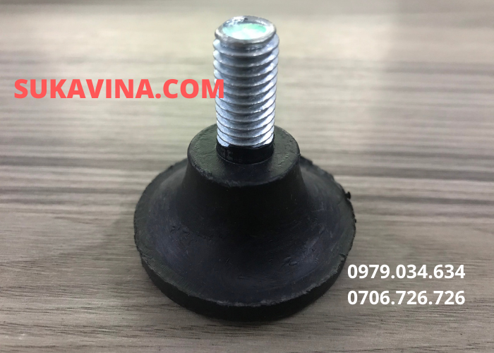 Chân đế cao su tăng chỉnh M10