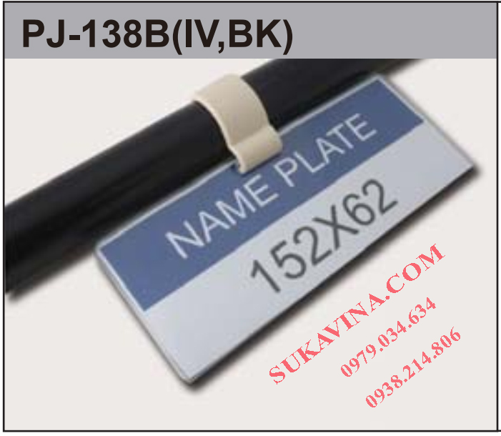 Khớp nối nhựa PJ-138B (IV, BK)
