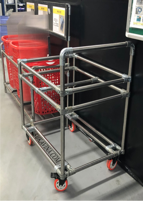 Xe Đẩy Hàng Inox - 10