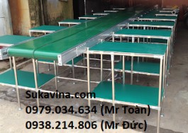 Bàn thao tác ống thép bọc nhựa - 09