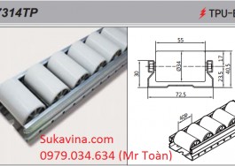 Thanh trượt con lăn Pl 7314TP